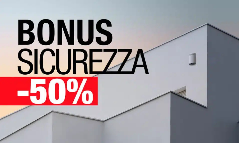 Bonus Sicurezza